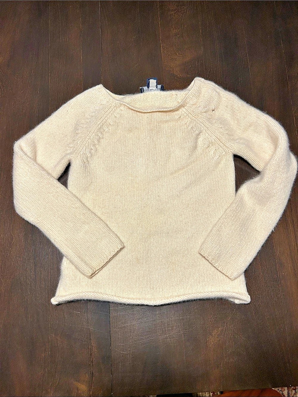 Ann Taylor cashmere cream sweater